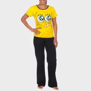 Womens SpongeBob Squarepants Pajamas