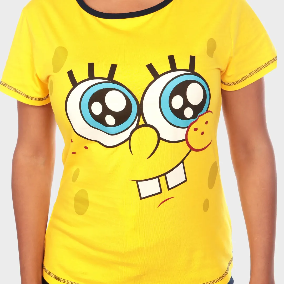 Womens SpongeBob Squarepants Pajamas