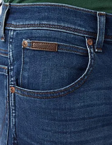 Wrangler Men's Texas Slim Stretch Jeans Eartwash In Light Blue (W12SCV39X) Waist 24 - 46