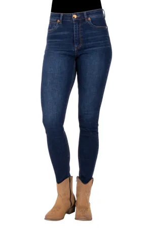 WRANGLER WOMENS SIERRA SKINNY JEAN OLD INDIGO