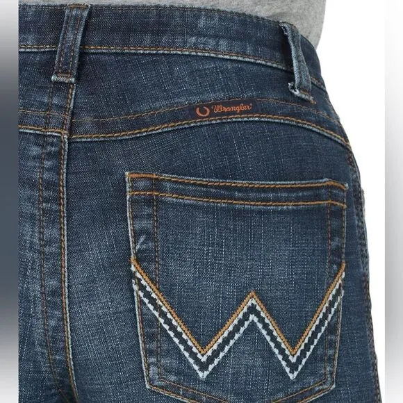 Wrangler Women's Willow Mid Rise Boot Cut Ultimate Riding Jeans NEW