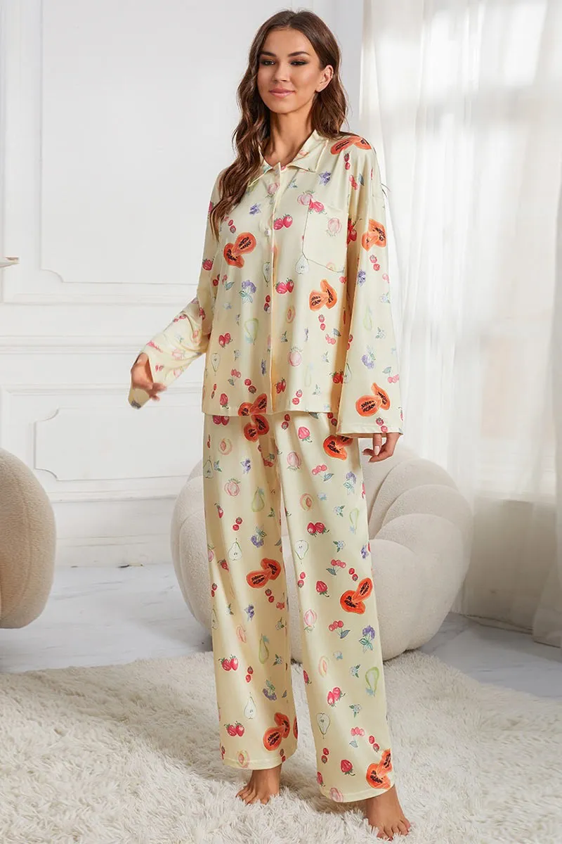 XK0370 Graphic Homewear Set