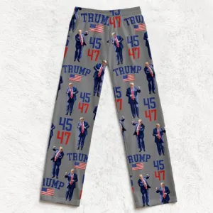 You Have To Be A Little Bit Crazy To Be Successful - US Elections Pajama Pants - Gift For Conservative Supporters