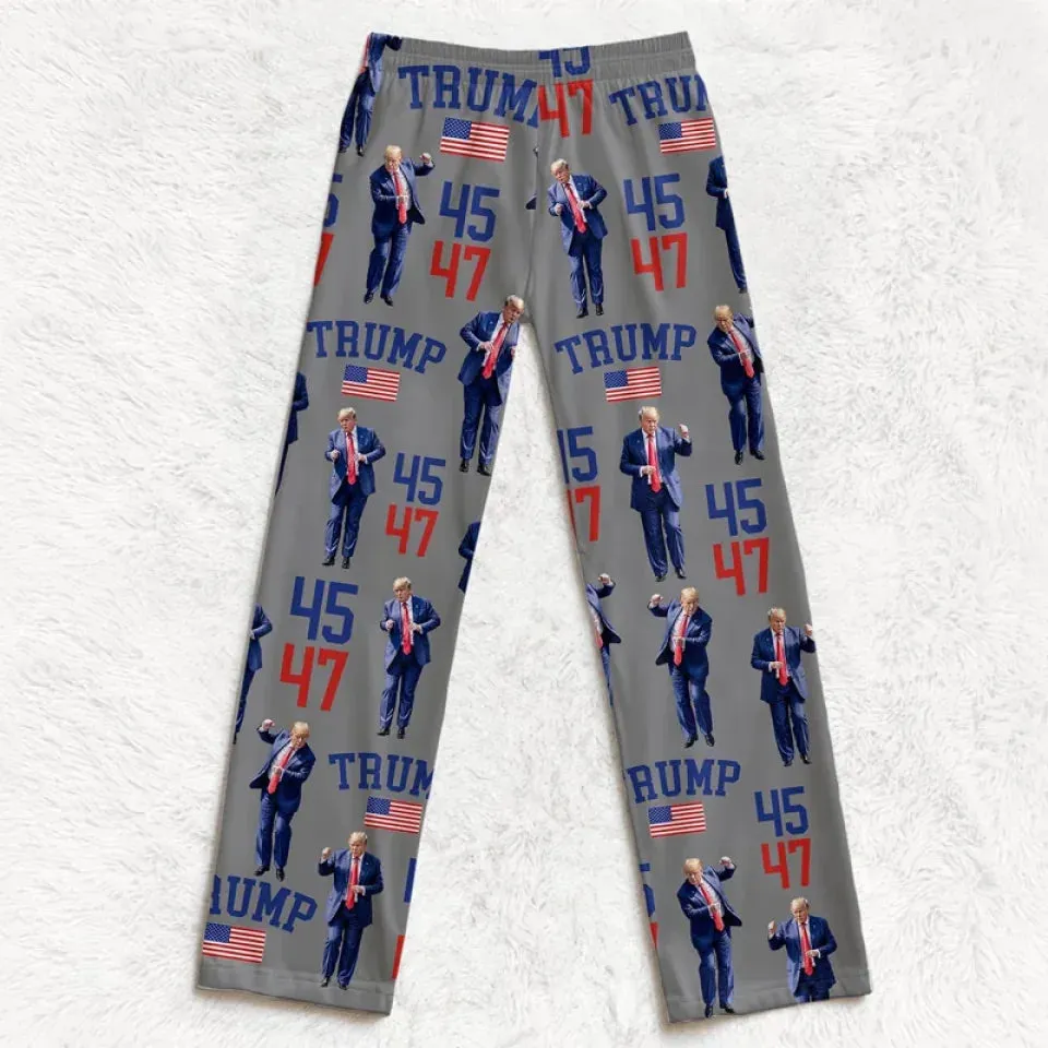 You Have To Be A Little Bit Crazy To Be Successful - US Elections Pajama Pants - Gift For Conservative Supporters