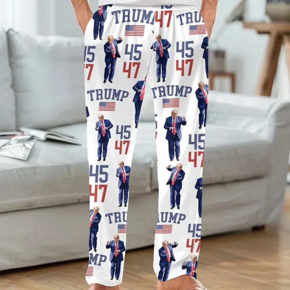 You Have To Be A Little Bit Crazy To Be Successful - US Elections Pajama Pants - Gift For Conservative Supporters
