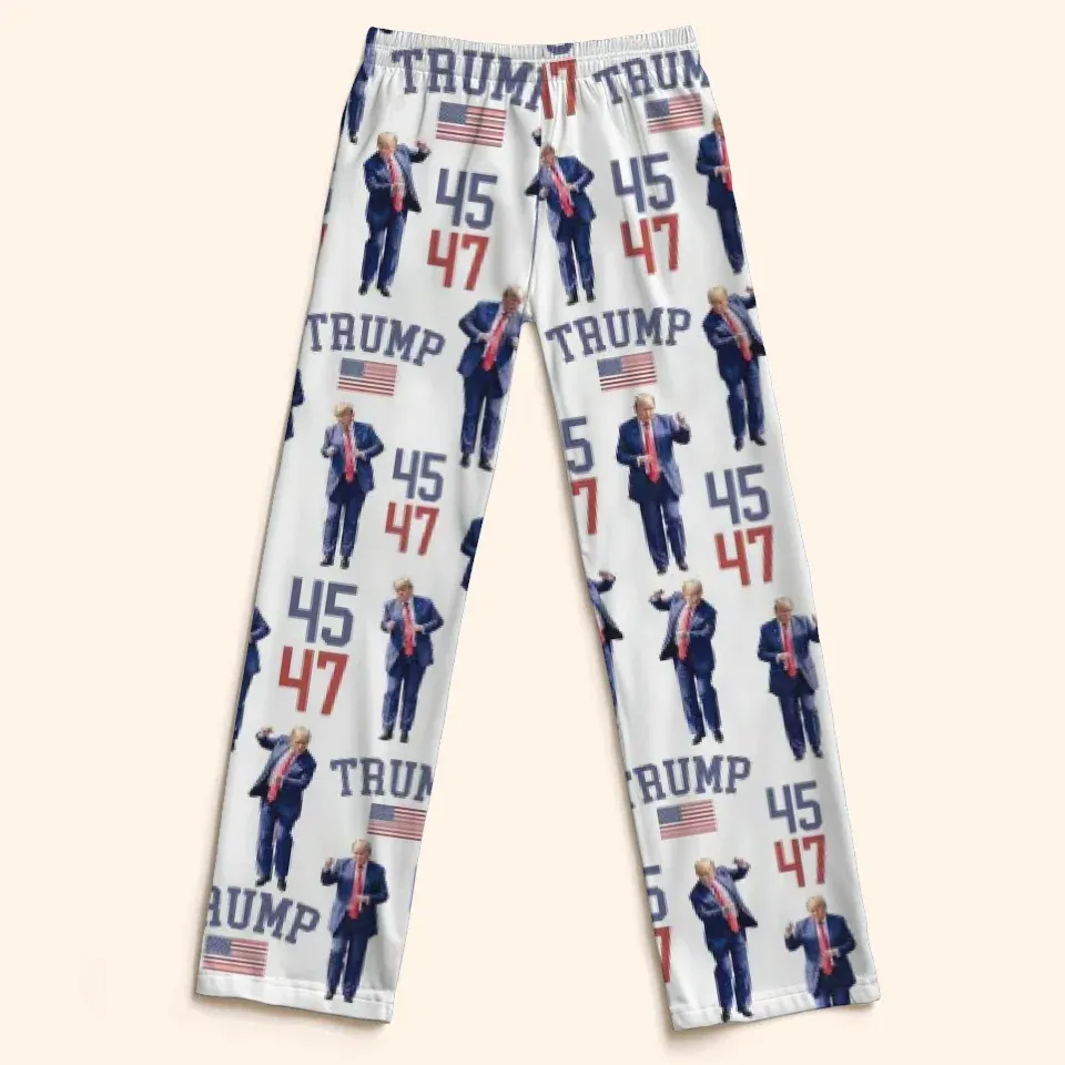 You Have To Be A Little Bit Crazy To Be Successful - US Elections Pajama Pants - Gift For Conservative Supporters