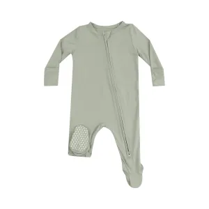Zipper Footie | Desert Sage